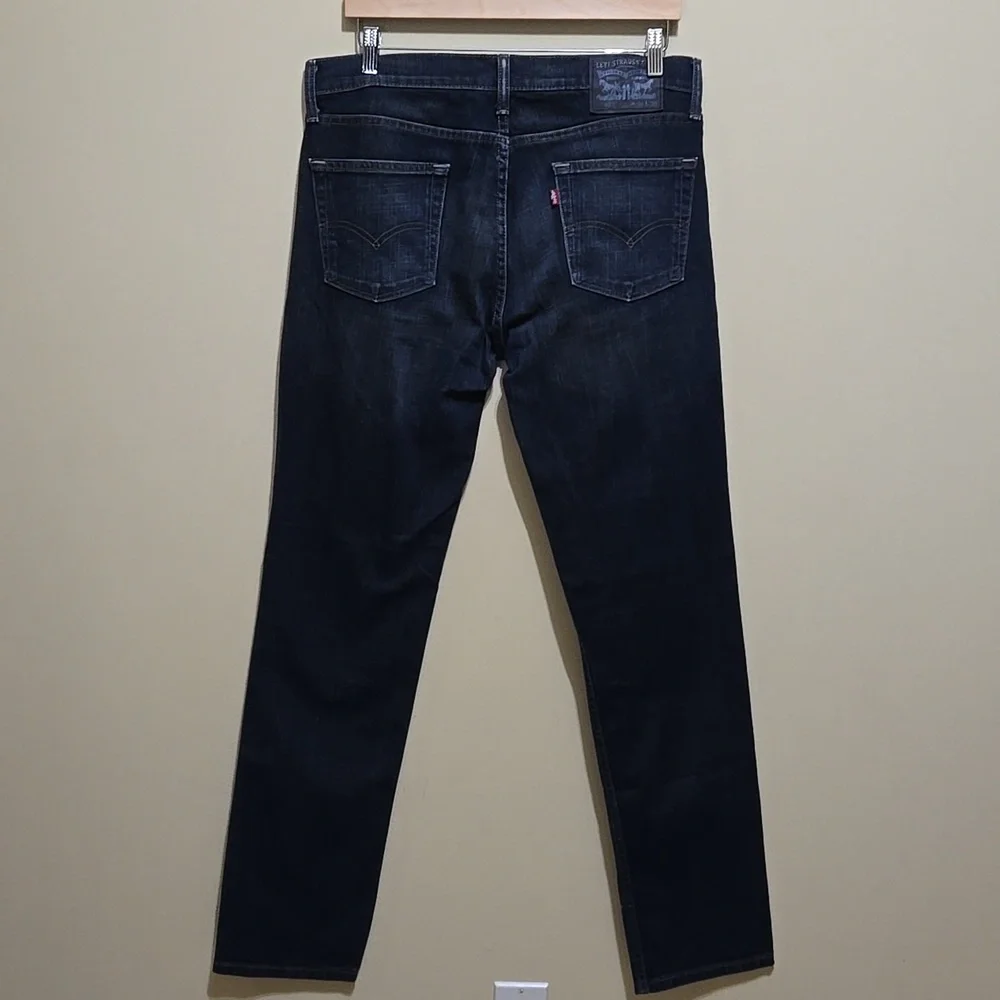 Levi's Men's 511 Slim Fit Jeans Size 34 Waist 34 Length‎ Clean Dark Wash